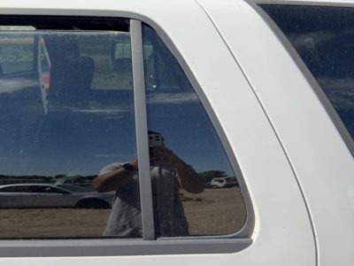95-05 Chevy S10 Blazer Driver Left Rear Vent Window Back Door Glass with Frame