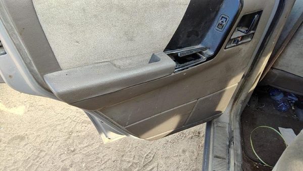 94 Jeep Grand Cherokee Driver Left Rear Door Trim Panel With Switches Back Gray — photo 6