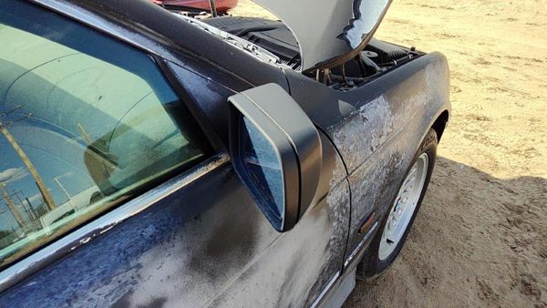 1998 Bmw 540I Passenger Right Power Side Mirror Door Mounted Oem Black — photo 5