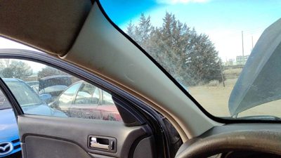 2010-2012 Ford Fusion Driver Left A Pillar Trim Windshield Post Panel Oem
