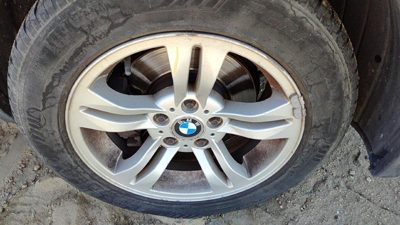 2004-2010 Bmw X3 17 Aluminum Wheel Oem Factory 10 Spoke Rim #1 36113401200