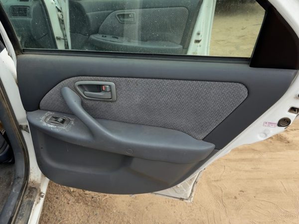 00-01 Camry Passenger Right Rear Door Trim Panel With Switches Le V6 Gray Fb19 — photo 1