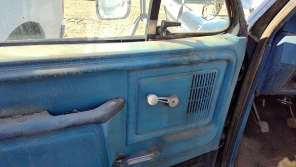1980-1986 Ford F150 Driver Left Front Door Trim Panel Manual Windows Oem Blue — photo 5
