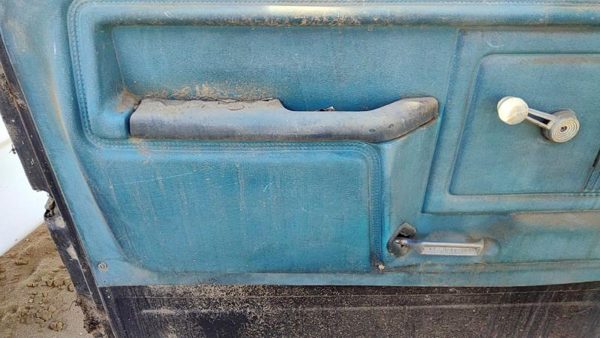 1980-1986 Ford F150 Driver Left Front Door Trim Panel Manual Windows Oem Blue — photo 7
