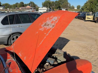 1976 Ford Maverick Hood Orange