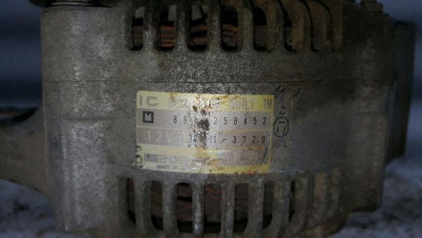 1989 Isuzu Imark Alternator Dohc 2912559400 — photo 7