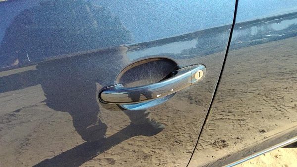2005-2014 Vw Jetta Driver Left Front Outside Door Handle Oem Blue 1K5837205bgru — photo 6