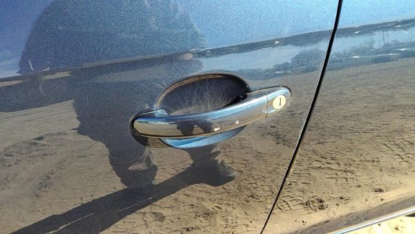 2005-2014 Vw Jetta Driver Left Front Outside Door Handle Oem Blue 1K5837205bgru — photo 5