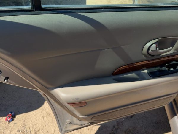 00-03 Lesabre Driver Left Rear Door Trim Panel With Switches Neutral Taupe 56B — photo 4