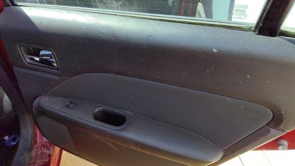 10-12 Fusion Passenger Right Rear Door Trim Panel With Switches Back Black Dw — photo 3