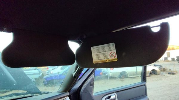 2007-2009 Ford Expedition Passenger Right Sun Visor Oem 1W Black/Camel — photo 5