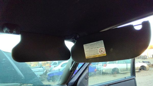 2007-2009 Ford Expedition Passenger Right Sun Visor Oem 1W Black/Camel — photo 6