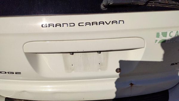 2001-2007 Dodge Caravan Driver Left Front Outside Door Handle Oem White Pw1 — photo 2