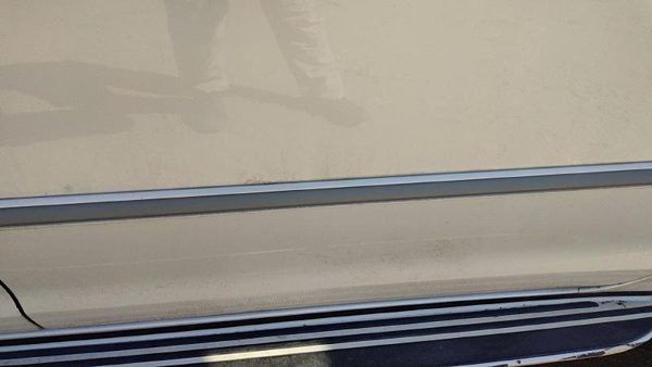 04-05 Sienna Driver Left Rear Moulding From Door Oem Back Trim Strip White 071 — photo 3