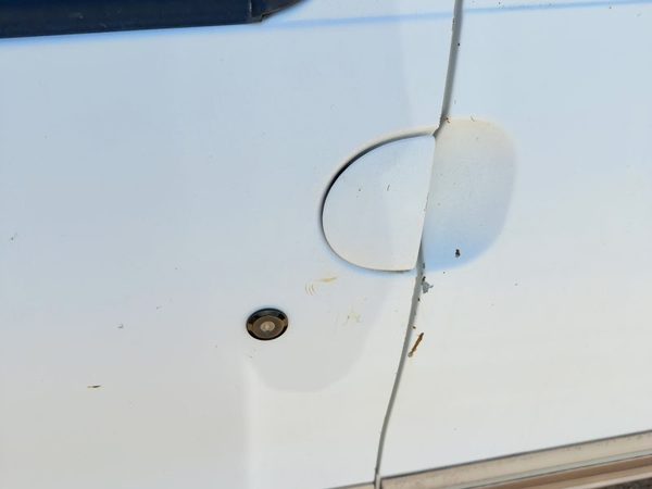 96-98 Mercury Villager Driver Left Rear Outside Door Handle Oem Back White Zc — photo 2