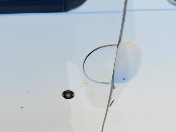 96-98 Mercury Villager Driver Left Rear Outside Door Handle Oem Back White Zc — photo 3