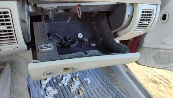 96-99 Olds 88 Glove Box Assembly Complete Door With Latch Oem Gray — photo 5
