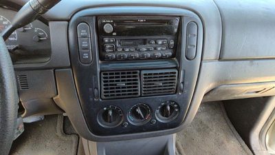 2002-2003 Ford Explorer Trim Bezel Around Radio Surround Dash Panel Oem
