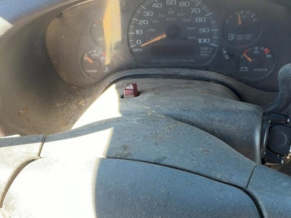00 Express 2500 Steering Column Assembly Shift Tilt Without Anti-Theft Grey 92G — photo 3