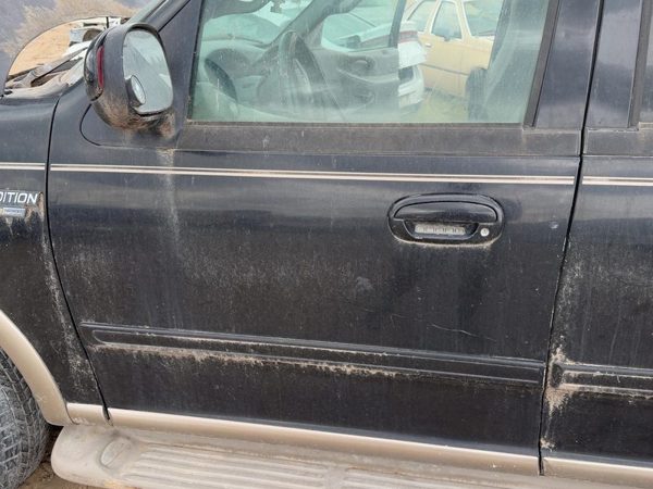 2001 Ford Expedition Front Door LH Black — photo 1