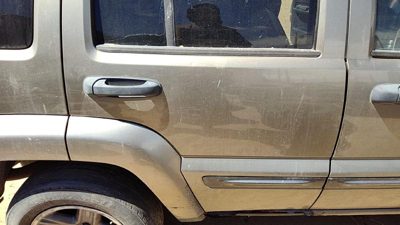 2004 Jeep Liberty Rear Door RH Khaki Pjc