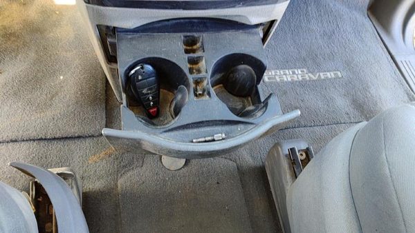 2008-2010 Dodge Grand Caravan Slide Out Dash Mounted Cup Holder Assembly Gray Ds — photo 4