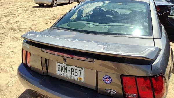 2001-2004 Ford Mustang Rear Spoiler Back Wing Oem Shadow Gray Cx 3R3Z6344210Aaa — photo 2