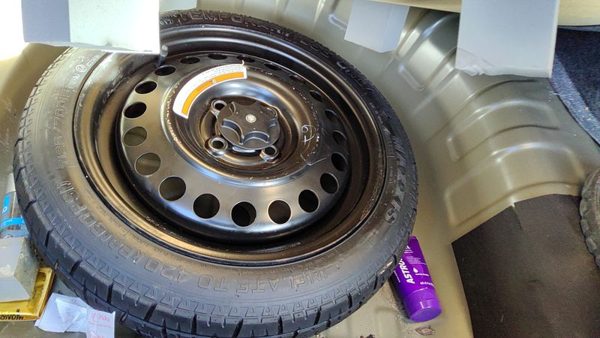 2012-2019 Nissan Versa 15X4 Compact Spare Donut Wheel With Tire Oem 403003Ba7A — photo 2