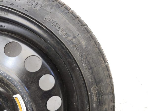 2012-2019 Nissan Versa 15X4 Compact Spare Donut Wheel With Tire Oem 403003Ba7A — photo 7