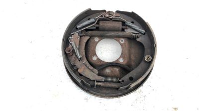 1986 Chevy C10 Passenger Right Rear Brake Backing Plate Assembly Oem