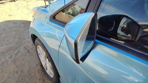 2015-2017 Nissan Versa Note Driver Left Power Side Mirror Door Mounted Blue Rbe — photo 5