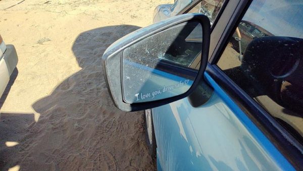 2015-2017 Nissan Versa Note Driver Left Power Side Mirror Door Mounted Blue Rbe — photo 7