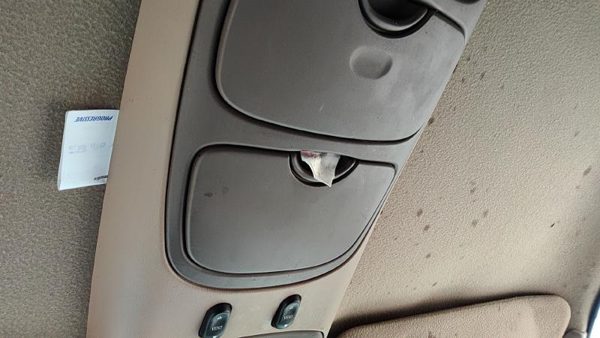 98-02 Lincoln Navigator Center Overhead Console Dome Light Map Lamp Cubby Tan Kx — photo 4
