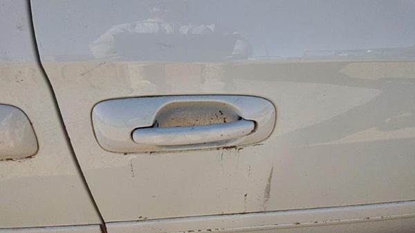 2001-2007 Dodge Caravan Passenger Right Front Outside Door Handle Oem White Pw1 — photo 2