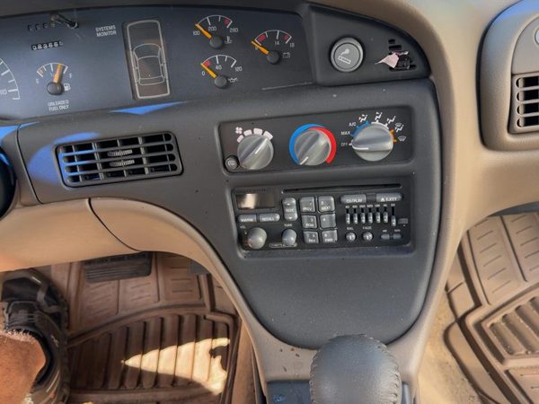 1994-1999 Pontiac Bonneville Trim Bezel Around Radio Surround Dash Panel Oem Tan — photo 6