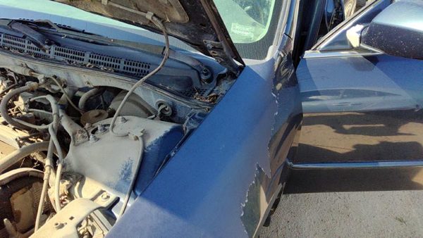 1998-2002 Honda Accord Driver Left Hood Hinge Assembly Oem Gray — photo 4