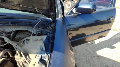 1998-2002 Honda Accord Driver Left Hood Hinge Assembly Oem Gray