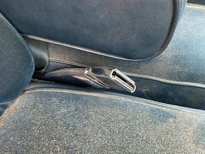 1986 Oldsmobile 98 Passenger Right Front Seat Belt Buckle Receiver Oem Blue