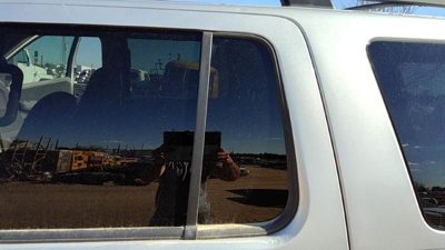 2002-2010 Ford Explorer Driver Left Rear Vent Window Back Door Glass With Frame