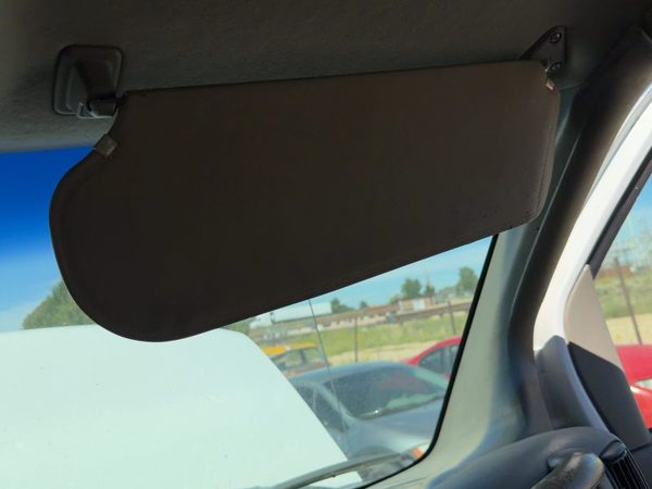 2000-2002 Chevy Express 2500 Passenger Right Sun Visor Oem Vinyl Grey 92G — photo 4