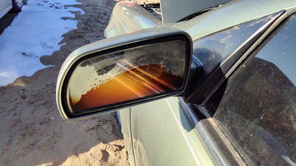 2005-2007 Cadillac Sts Driver Left Side Mirror Door Mounted Oem Green 92U — photo 5