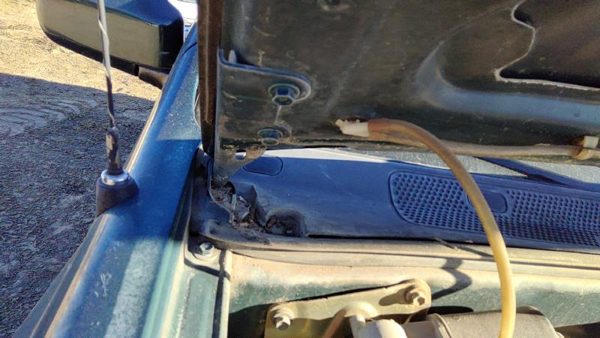 1998-2002 Honda Passport Pair Of Hood Hinges Right Left Set Assembly Oem — photo 1