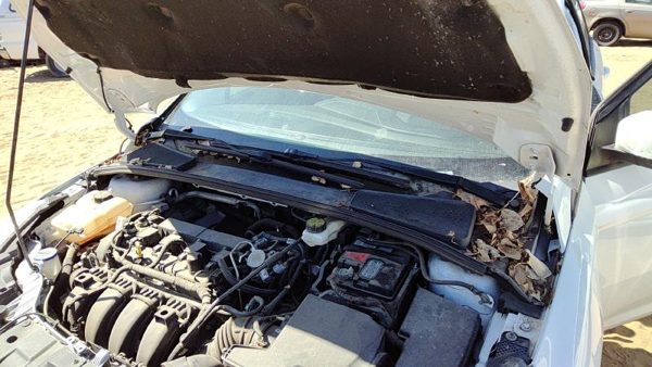 2012-2018 Ford Focus Pair Of Hood Hinges Right Left Set Assembly Oem White Yz — photo 2