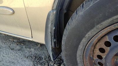 1995-2005 Chevy Cavalier Passenger Right Front Mud Flap Oem Rock Guard