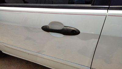 2000 Ford Focus Outside Door Handle LH Station Wagon White Yz