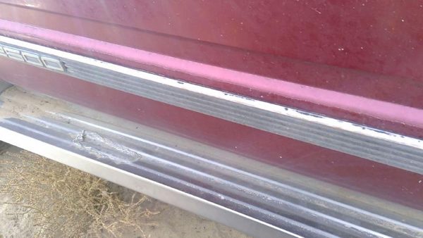 1988-2000 Gmc Sierra 2500 Driver Left Front Moulding From Door Oem Trim Strip — photo 4
