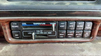 1995-1999 Buick Lesabre Temperature Control Module In Dash Heater Ac Head Unit