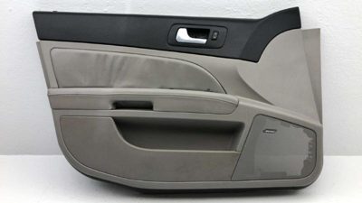 05-06 Cadillac Sts Driver Left Front Door Trim Panel With Master Switch Gray 132