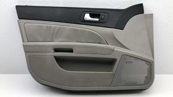 05-06 Cadillac Sts Driver Left Front Door Trim Panel With Master Switch Gray 132 — photo 1
