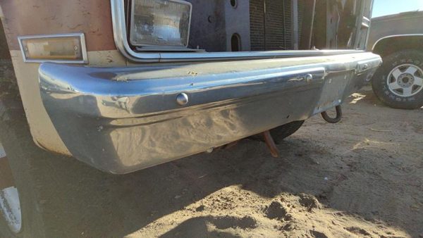1983-1988 Chevy K30 Chrome Front Bumper Assembly With Brackets Oem 14043720 — photo 2